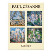 Paul Cezanne - Bathers Mastersheets selecteren Foto Afdruk (Voorkant)