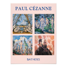 Paul Cezanne - Bathers Mastersheets selecteren Foto Afdruk