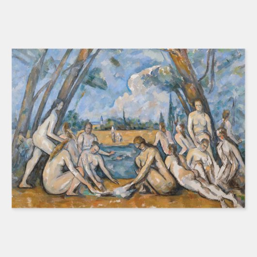 Paul Cezanne - Bathers Mastersheets selecteren Inpakpapier Vel (Voorkant)