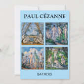 Paul Cezanne - Bathers Mastersheets selecteren Kaart (Voorkant)
