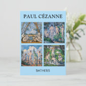 Paul Cezanne - Bathers Mastersheets selecteren Kaart (Staand voorkant)