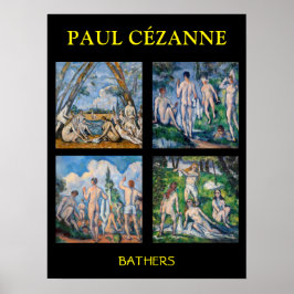 Paul Cezanne - Bathers Mastersheets selecteren Poster