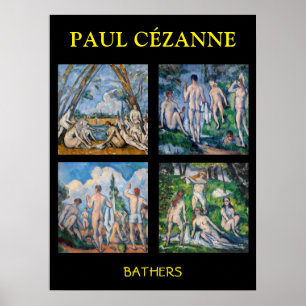 Paul Cezanne - Bathers Mastersheets selecteren Poster