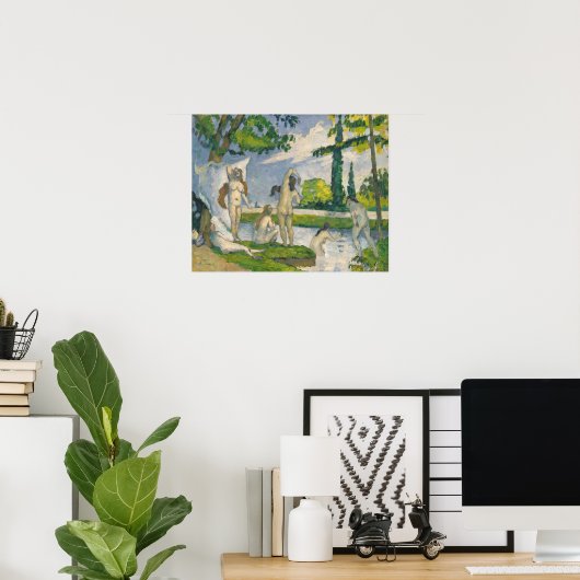 Paul Cezanne | Bathers Poster (Thuiskantoor)