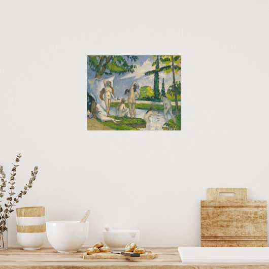 Paul Cezanne | Bathers Poster (Keuken)