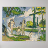 Paul Cezanne | Bathers Poster (Voorkant)