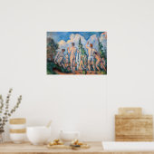 Paul Cezanne - Bathers Poster (Keuken)