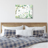 Paul Cezanne | Bathers, Small bord Canvas Afdruk (Insitu (Slaapkamer))