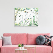 Paul Cezanne | Bathers, Small bord Canvas Afdruk (Insitu (Woonkamer))