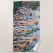 Paul Cezanne - Bathers Strandlaken (Voorkant)