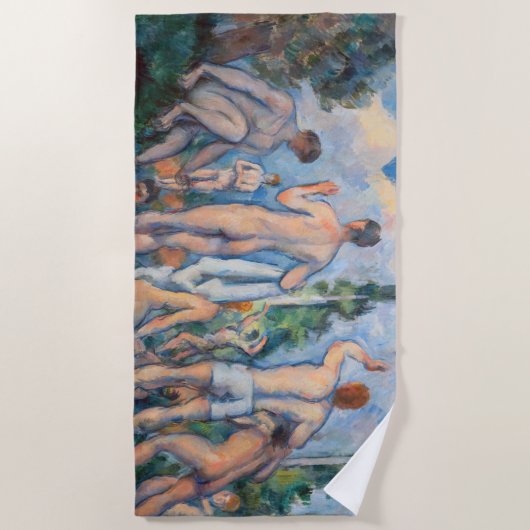 Paul Cezanne - Bathers Strandlaken (Voorkant)