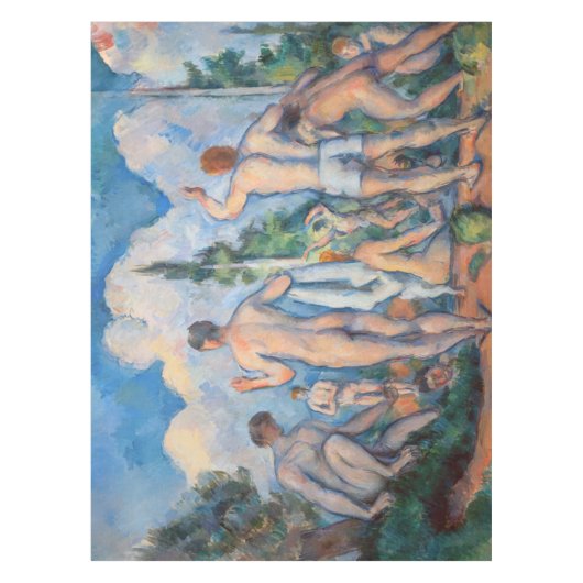 Paul Cezanne - Bathers Tafelkleed (Voorkant)