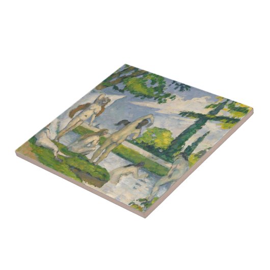 Paul Cezanne | Bathers Tegeltje (Zijkant)