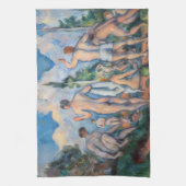 Paul Cezanne - Bathers Theedoek (Verticaal)