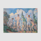 Paul Cezanne - Bathers Tissuepapier (Voorkant)