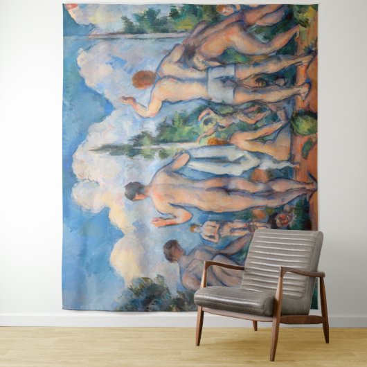 Paul Cezanne - Bathers Wandkleed (In situ)