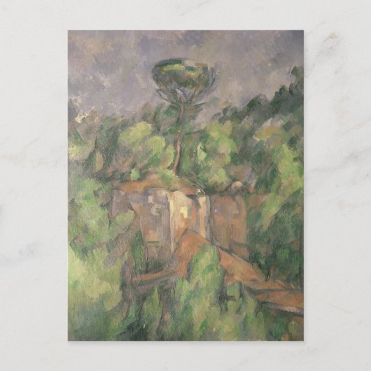 Paul Cezanne | Bibemus Quarry, 1898-1900 Briefkaart (Voorkant)