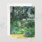 Paul Cezanne | Blauw landschap, c.1903 Briefkaart (Voorkant / Achterkant)