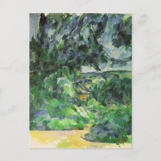Paul Cezanne | Blauw landschap, c.1903 Briefkaart (Voorkant)