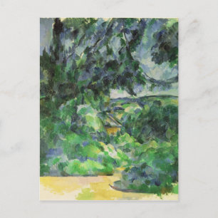 Paul Cezanne   Blauw landschap, c.1903 Briefkaart