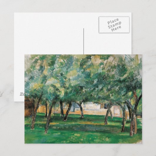 Paul Cezanne - Boerderij in Normandië Briefkaart (Voorkant / Achterkant)