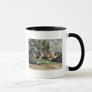Paul Cezanne   Bomen in een park, Jas de Bouffan,  Mok