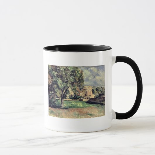 Paul Cezanne | Bomen in een park, Jas de Bouffan, Mok (Rechts)