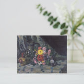 Paul Cezanne | Bouquet of Yellow Dahlias, c.1873 Briefkaart (Staand voorkant)