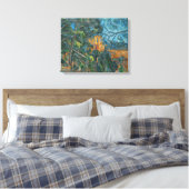 Paul Cezanne | Chateau Noir, 1900-04 (olie op canv Canvas Afdruk (Insitu (Slaapkamer))