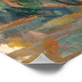 Paul Cezanne | Chateau Noir, 1900-04 (olie op canv Poster (Hoek)