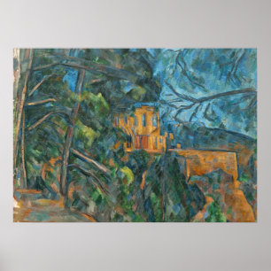 Paul Cezanne   Chateau Noir, 1900-04 (olie op canv Poster