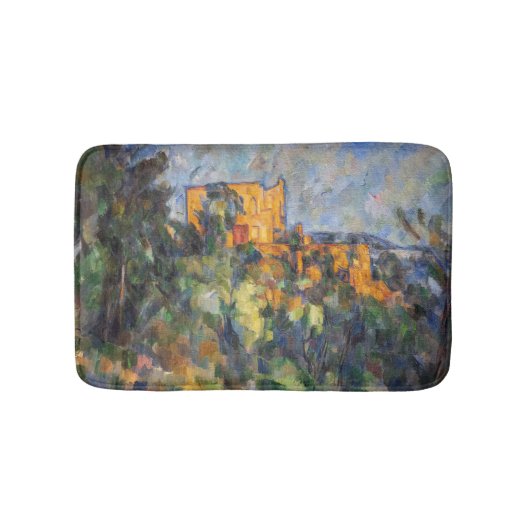 Paul Cezanne - Chateau Noir Badmat (Voorkant)