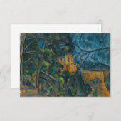 Paul Cezanne - Chateau Noir Bedankkaart (Voorkant / Achterkant)