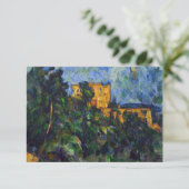 Paul Cezanne - Chateau Noir Bedankkaart (Staand voorkant)