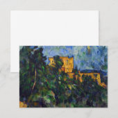 Paul Cezanne - Chateau Noir Bedankkaart (Voorkant / Achterkant)