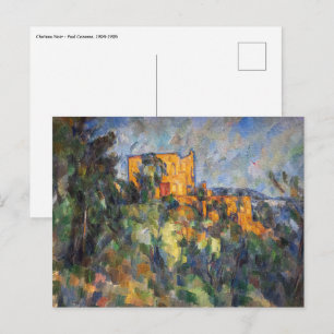 Paul Cezanne - Chateau Noir Briefkaart