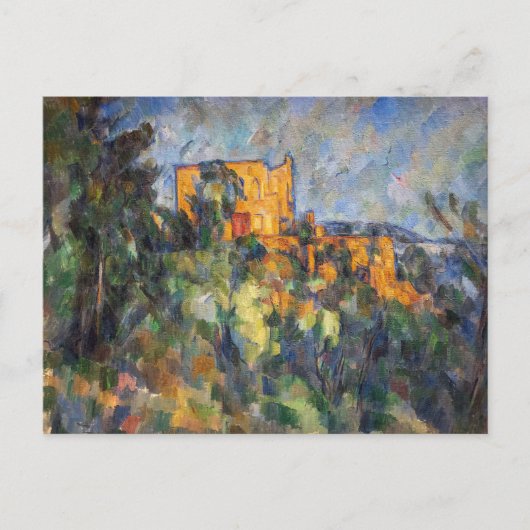 Paul Cezanne - Chateau Noir Briefkaart (Voorkant)