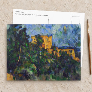 Paul Cezanne - Chateau Noir Briefkaart