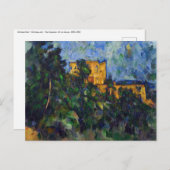 Paul Cezanne - Chateau Noir Briefkaart (Voorkant / Achterkant)