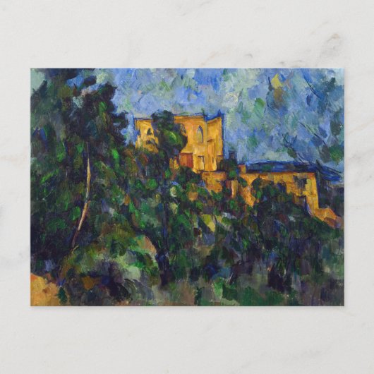 Paul Cezanne - Chateau Noir Briefkaart (Voorkant)