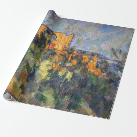 Paul Cezanne - Chateau Noir Cadeaupapier (Uitgerold)