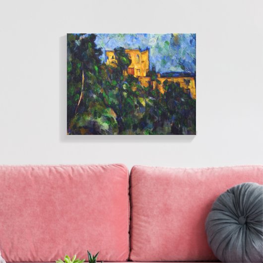 Paul Cezanne - Chateau Noir Canvas Afdruk (Insitu (Woonkamer))