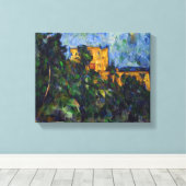 Paul Cezanne - Chateau Noir Canvas Afdruk (Insitu (Houten vloer))