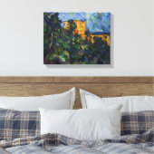 Paul Cezanne - Chateau Noir Canvas Afdruk (Insitu (Slaapkamer))