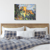 Paul Cezanne - Chateau Noir Canvas Afdruk (Insitu (Slaapkamer))