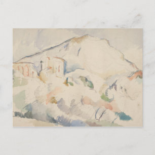 Paul Cezanne-Chateau Noir en Mont Sainte-Victoire Briefkaart