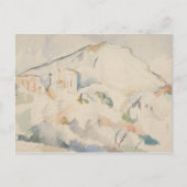 Paul Cezanne-Chateau Noir en Mont Sainte-Victoire Briefkaart (Voorkant)