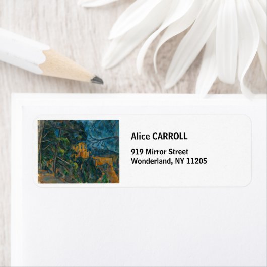 Paul Cezanne - Chateau Noir Etiket (Insitu)