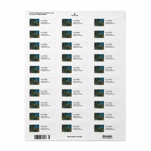 Paul Cezanne - Chateau Noir Etiket (Full Sheet)