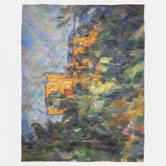 Paul Cezanne - Chateau Noir Fleece Deken (Voorkant)